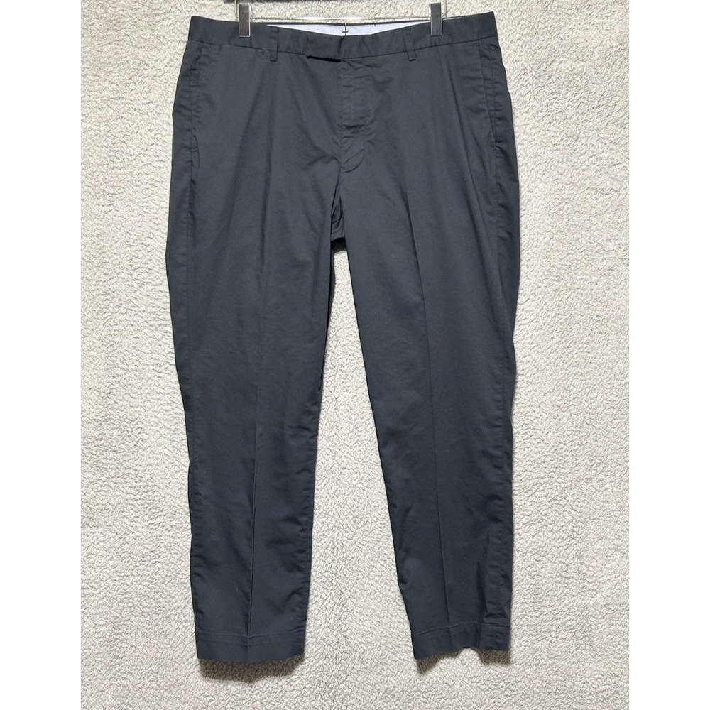 Polo‎ Ralph Lauren Straight Leg Stretch Chino Pants Blue Cotton 36x30 EUC